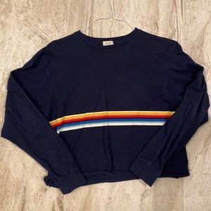 Pacsun cropped sweatshirt